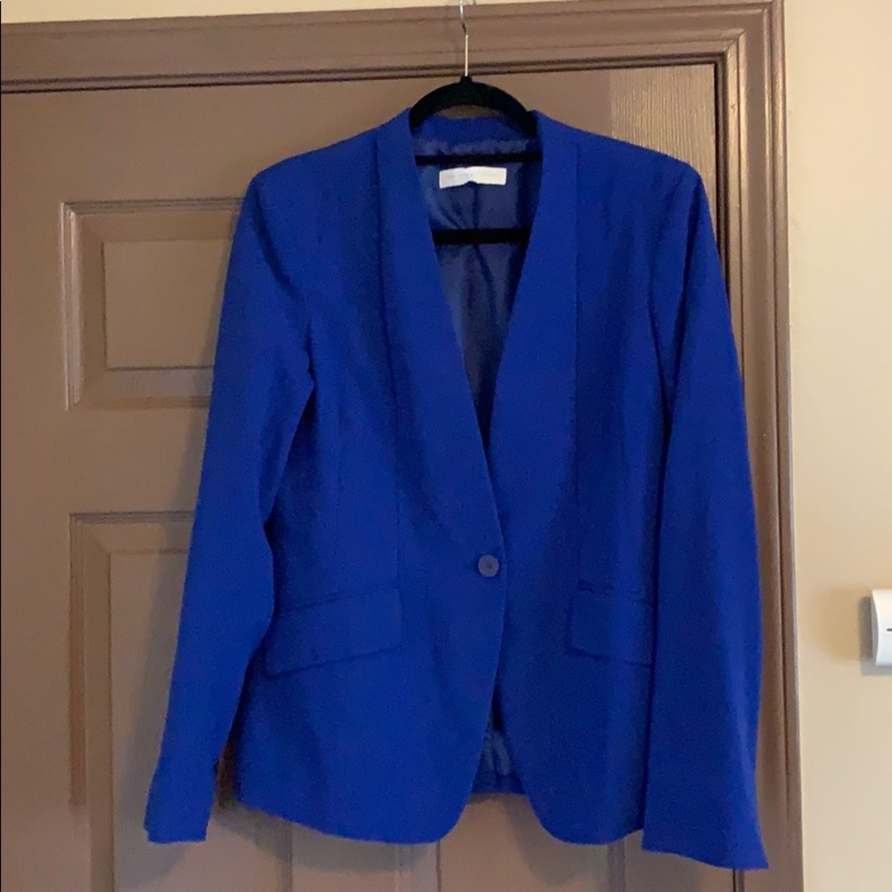 Royal blue blazer